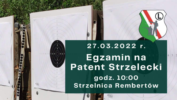 Egzamin na Patent Strzelecki 27.03.2022 r.