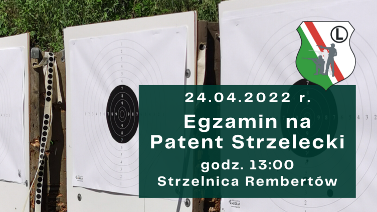 Egzamin na Patent Strzelecki 24.04.2022 r.