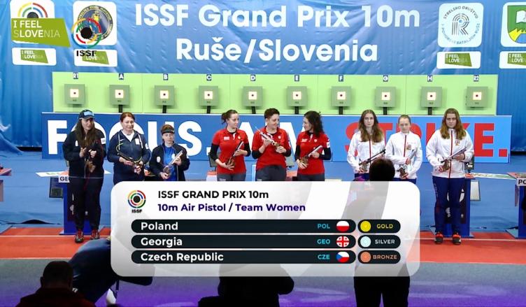 ISSF Grand Prix 10m, 11-15.01.2023, Ruse - Słowenia