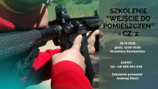 Szkolenie - Wejście do pomieszczeń cz. 2 -praca na 
