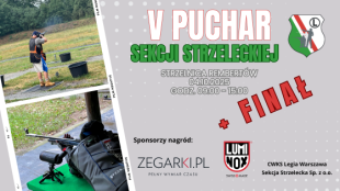 4 października 2025 r. - V Puchar Sekcji Strzeleckiej 2025 - FINAŁ